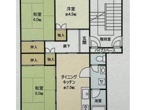 中古マンション 千葉市美浜区 真砂５丁目 3ＤＫ