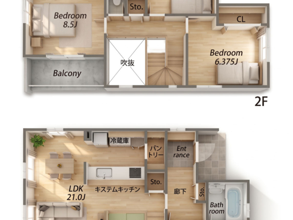新築戸建 船橋市 二和東５丁目 3ＬＤＫ　２７号棟