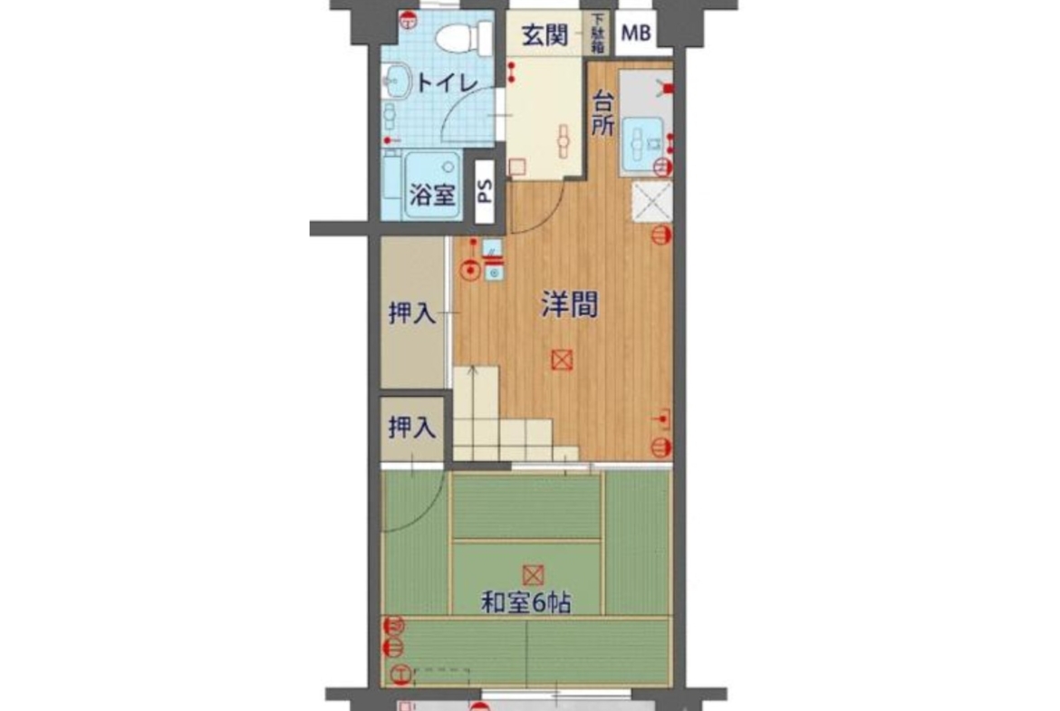 中古マンション 市川市 行徳駅前２丁目 1ＬＫ