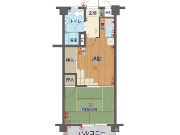 中古マンション 市川市 行徳駅前２丁目 1ＬＫ