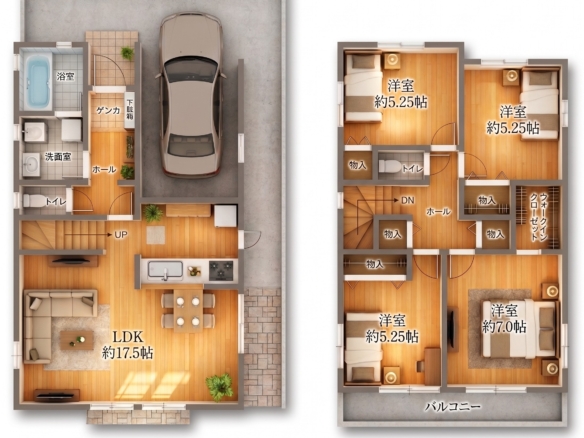 新築戸建 船橋市 習志野台８丁目 4ＬＤＫ