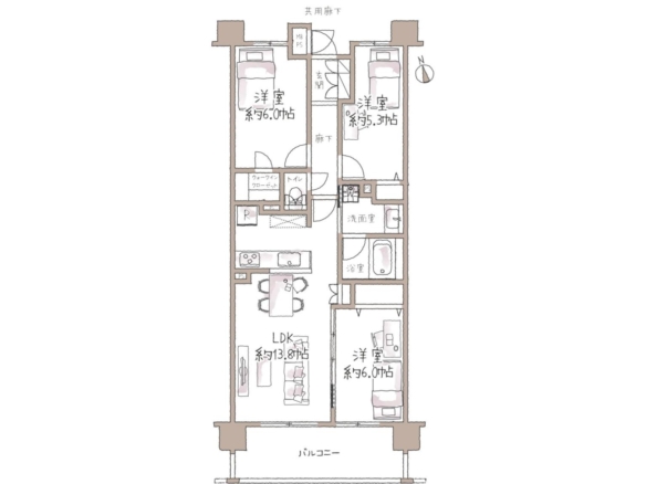 中古マンション 八千代市 村上 3ＬＤＫ