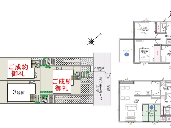 新築戸建 市川市 下貝塚３丁目 4ＬＤＫ