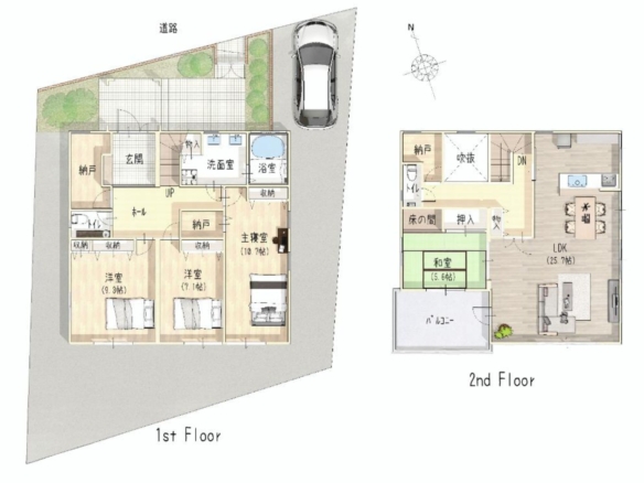 中古戸建 市川市 曽谷２丁目 4ＳＬＤＫ