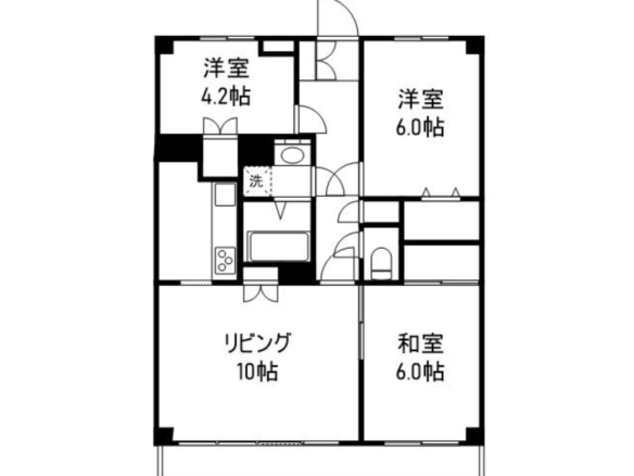 中古マンション 八千代市 大和田新田 3ＬＤＫ