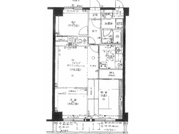中古マンション 船橋市 三山７丁目 2ＳＬＤＫ