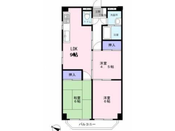 中古マンション 市川市 福栄２丁目 3ＬＤＫ