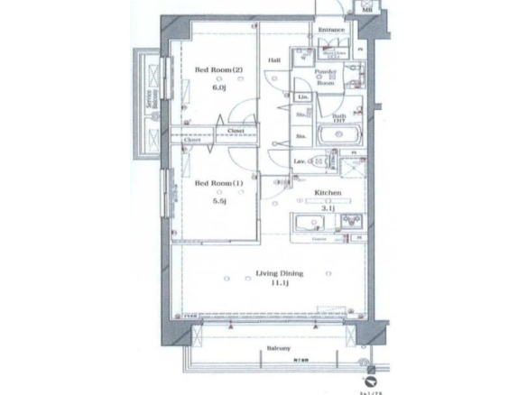 中古マンション 八千代市 大和田 2ＬＤＫ