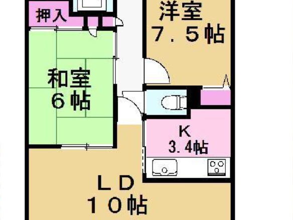 中古マンション 千葉市花見川区 花島町 2ＬＤＫ