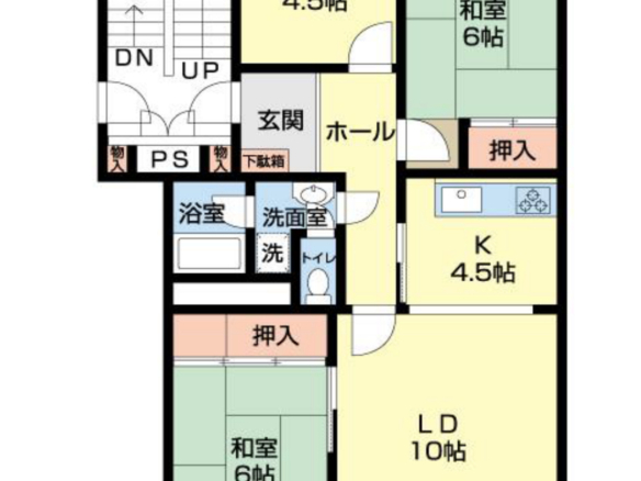 中古マンション 船橋市 薬円台４丁目 3ＬＤＫ