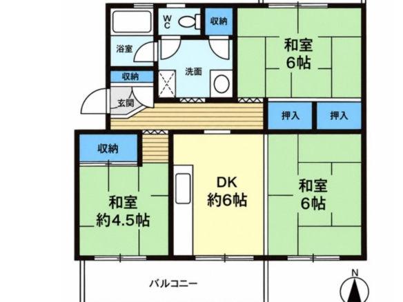 中古マンション 八千代市 村上村上団地 3ＤＫ