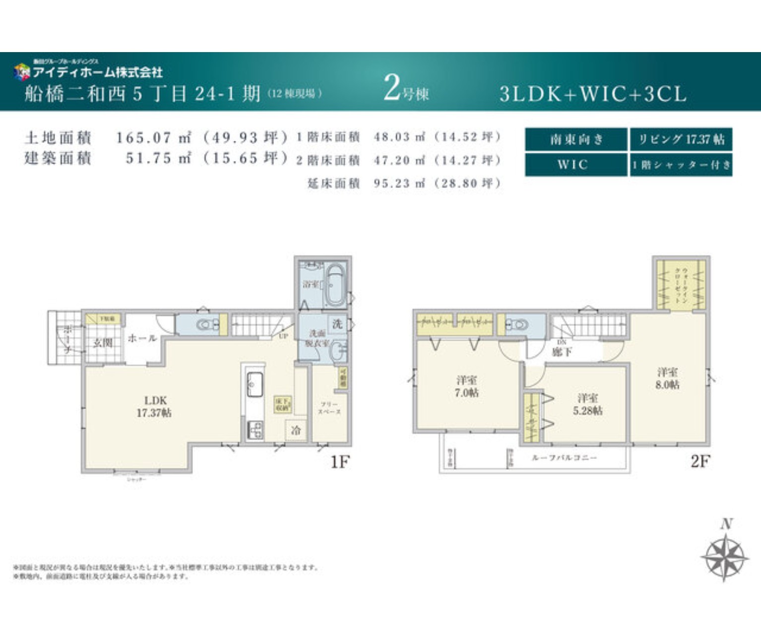 100140682493-1 売地 船橋市 二和西5丁目