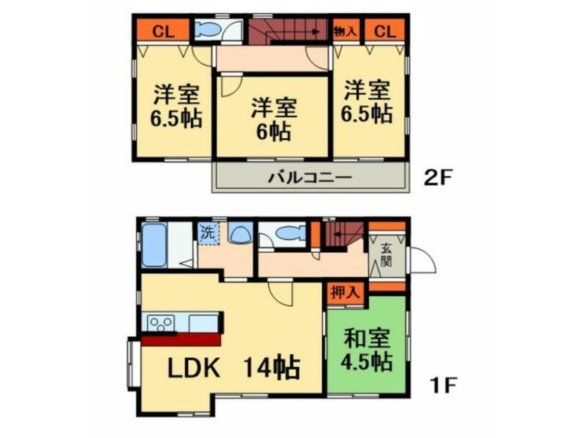 中古戸建 船橋市 田喜野井４丁目 4ＬＤＫ