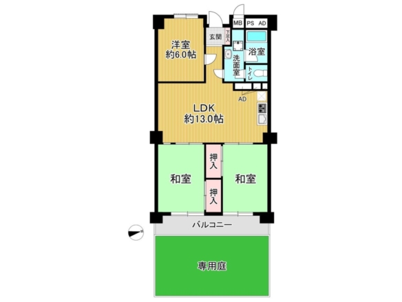 中古マンション 習志野市 谷津１丁目 3ＬＤＫ