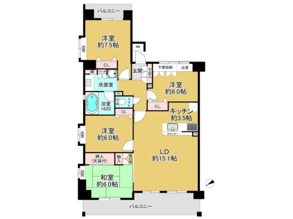 中古マンション 習志野市 津田沼２丁目 4ＬＤＫ