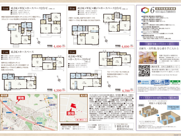 新築戸建 市川市 北国分２丁目 4ＬＤＫ