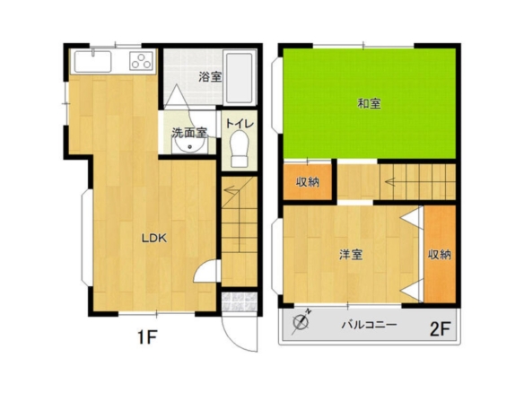 中古戸建 市川市 塩焼５丁目 2ＤＫ