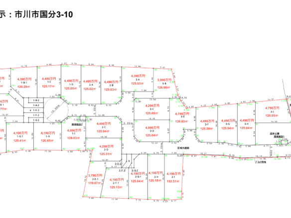売地 市川市 国分３丁目
