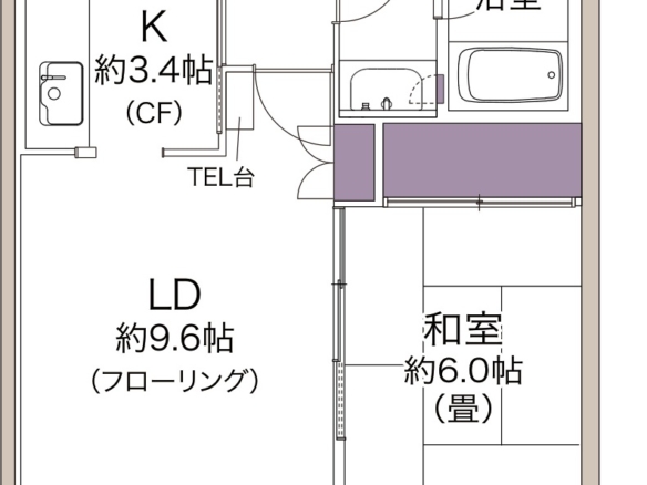 中古マンション 船橋市 西船１丁目 3ＬＤＫ