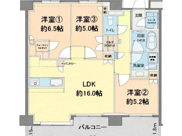 中古マンション 船橋市 西船６丁目 3ＬＤＫ