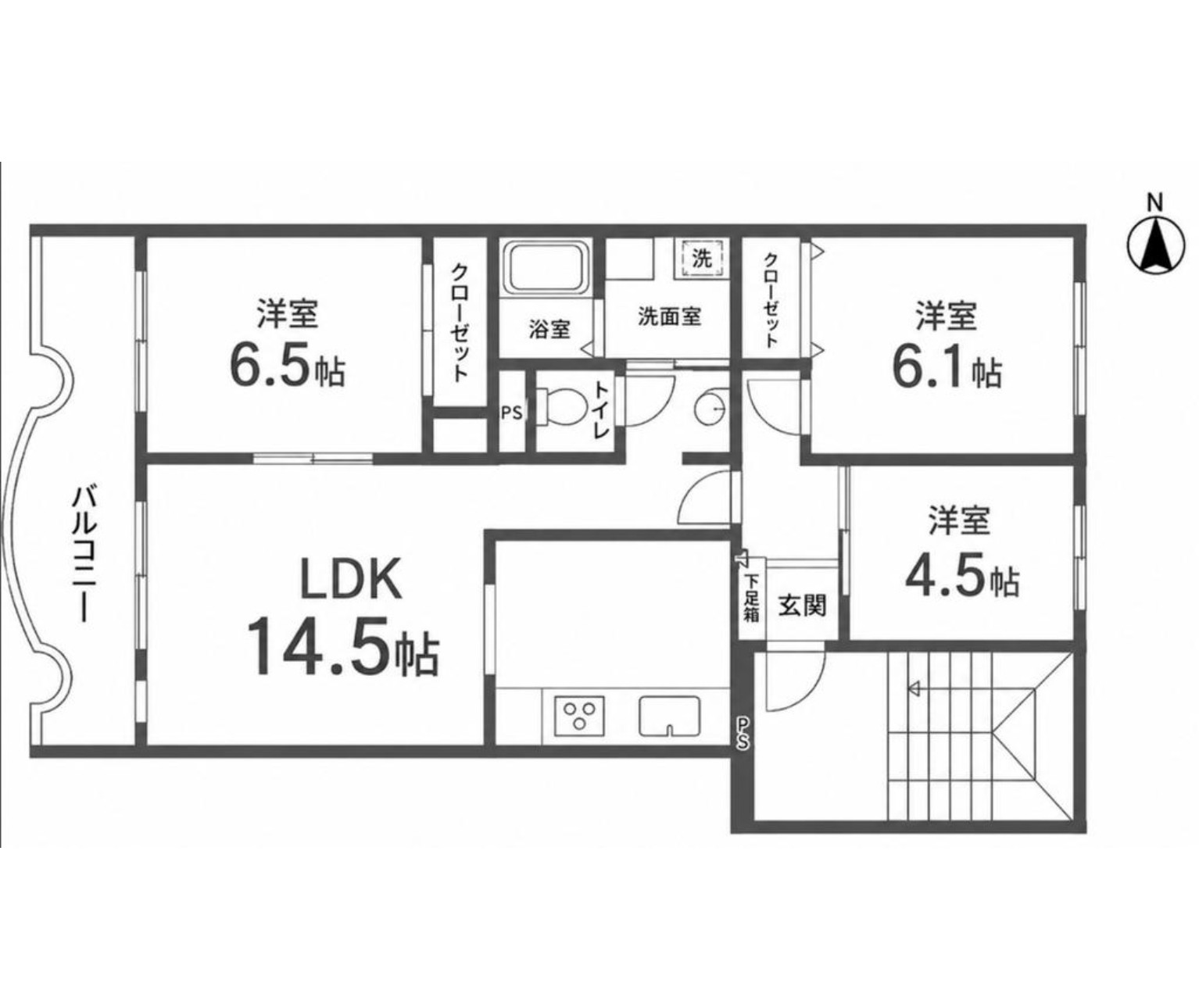 300140583198-1 中古マンション 習志野市 谷津2丁目 3LDK