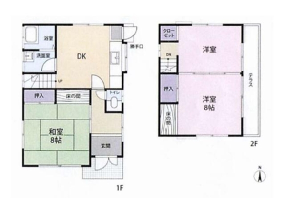 中古戸建 船橋市 田喜野井４丁目 3ＤＫ