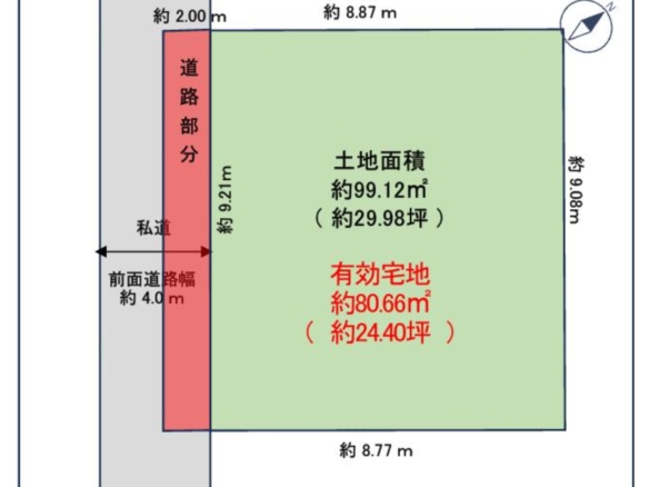 売地 八千代市 萱田町