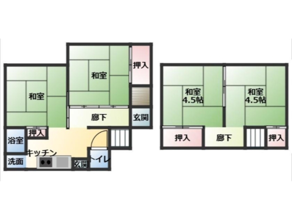 中古戸建 市川市 宮久保１丁目 4Ｋ