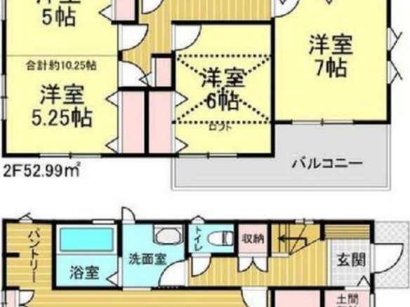 中古戸建 船橋市 二和西５丁目 4ＬＤＫ