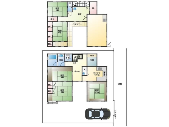中古戸建 船橋市 芝山５丁目 6ＤＫ