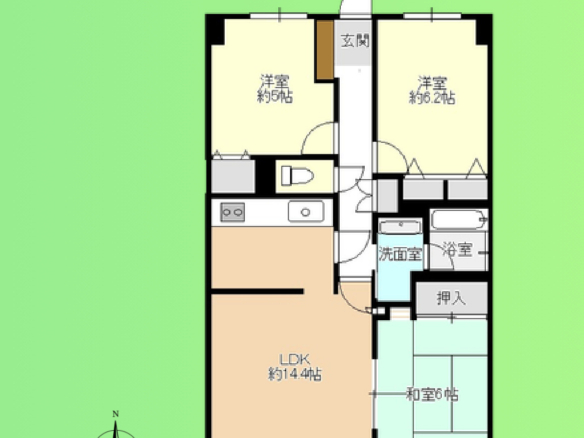 中古マンション 千葉市花見川区 宮野木台１丁目 3ＬＤＫ