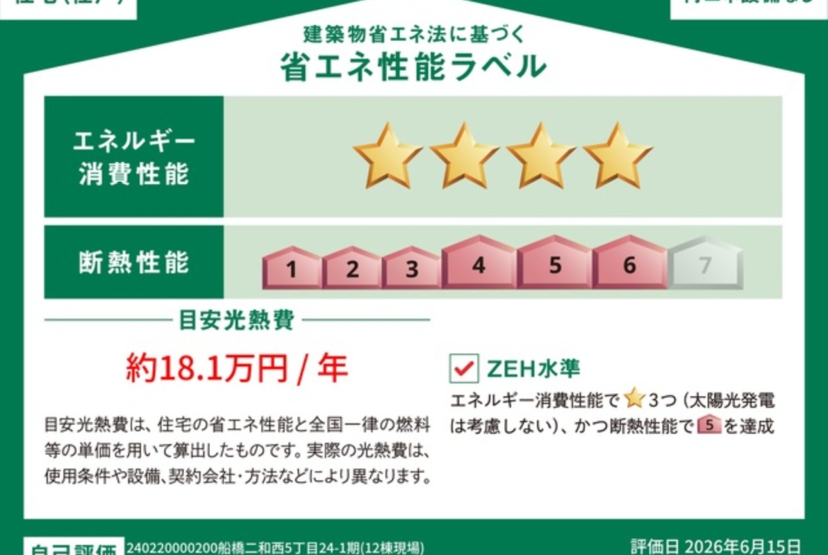 新築戸建 船橋市 二和西５丁目 3ＬＤＫ